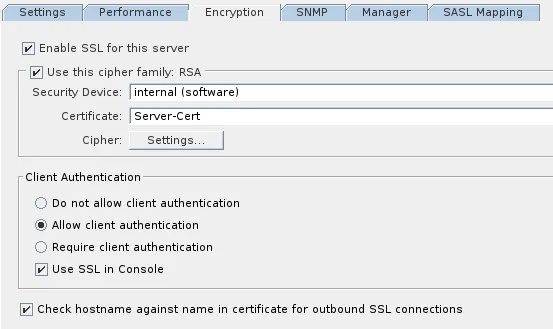enable ssl